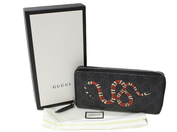 楽天市場】【箱・布袋あり】GUCCI グッチ キングスネークプリント  