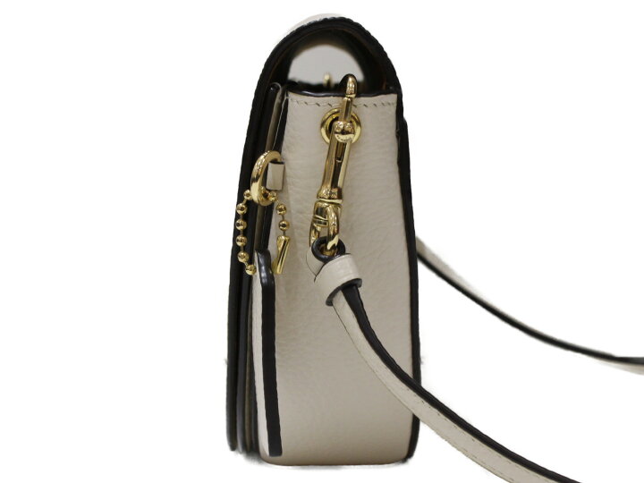 楽天市場】COACH コーチ ショルダーバッグ C1432 ポシェット ホワイト 