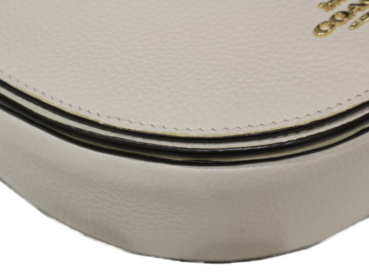 楽天市場】COACH コーチ ショルダーバッグ C1432 ポシェット ホワイト  