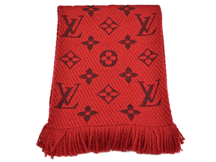 楽天市場】【箱あり】LOUIS VUITTON ルイ・ヴィトン マフラー・ロゴ  