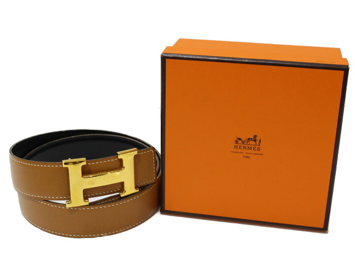 楽天市場】【箱あり】HERMES エルメス Hベルト コンスタンス ○X刻印 