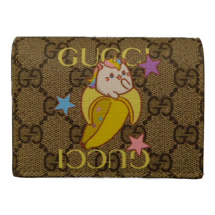 楽天市場】GUCCI グッチ 701009 レインボー＆スター ばなにゃ プリント 