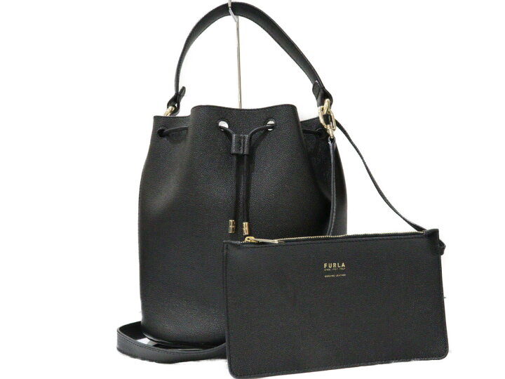 楽天市場】【ポーチ付き】FURLA フルラ バケツ型ショルダーバッグ 