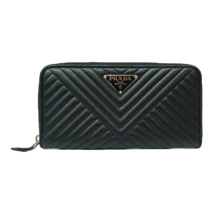 楽天市場】PRADA プラダ 財布 長財布 1ML506 サフィアーノレザージップ  