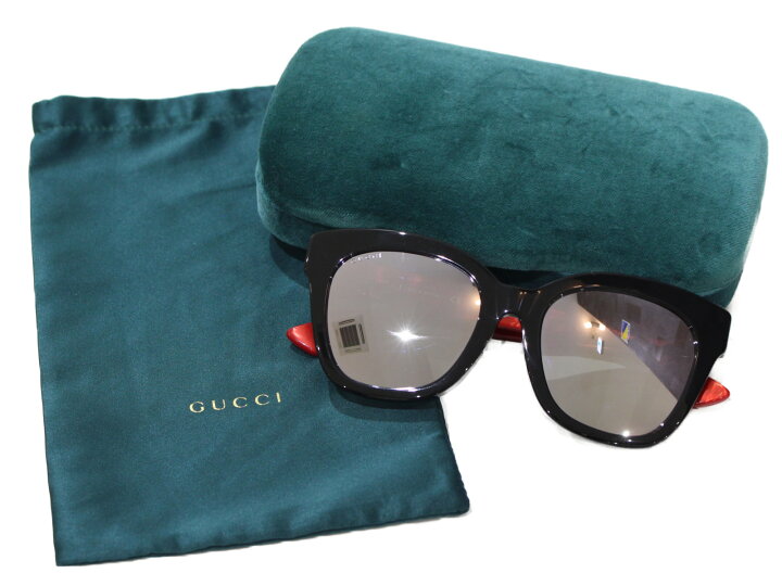 楽天市場】【ケース・布袋あり】GUCCI グッチ ミラーサングラス 