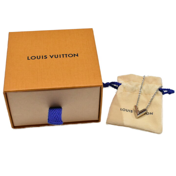 楽天市場】【箱・布袋あり】LOUIS VUITTON ネックレス・エセンシャルV 