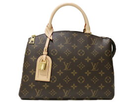 【☆未使用品☆】【箱・布袋あり】LOUIS VUITTON　ルイヴィトン　プティ・パレPM　M45900　ハンドバッグ　ショルダーバッグ　モノグラム　ブラウン系　鍵　カデナ　レディース　ギフト　プレゼント包装可【中古】松前R56号店