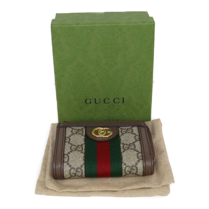 楽天市場】GUCCI グッチ オフィディア GGスプリーム L字ファスナー 