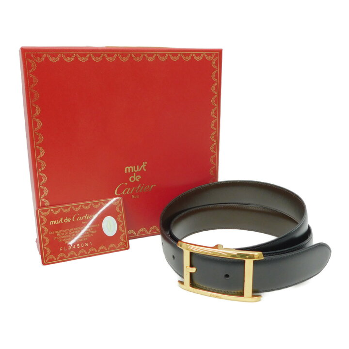 楽天市場】Cartier カルティエ TANK ベルト 78～88cm ブラック 