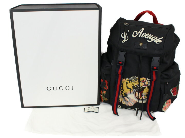 楽天市場】【箱・布袋あり】GUCCI グッチ バックパック エンブロイ  