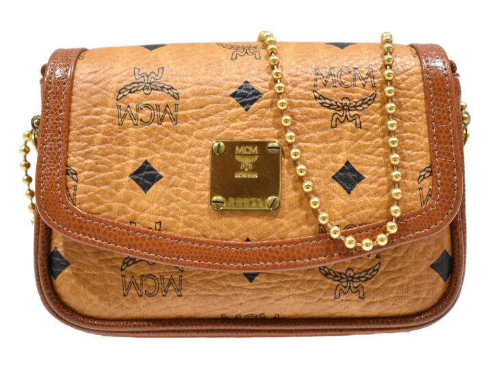 楽天市場】MCM エムシーエム チェーンショルダーバッグ ミニショルダー 
