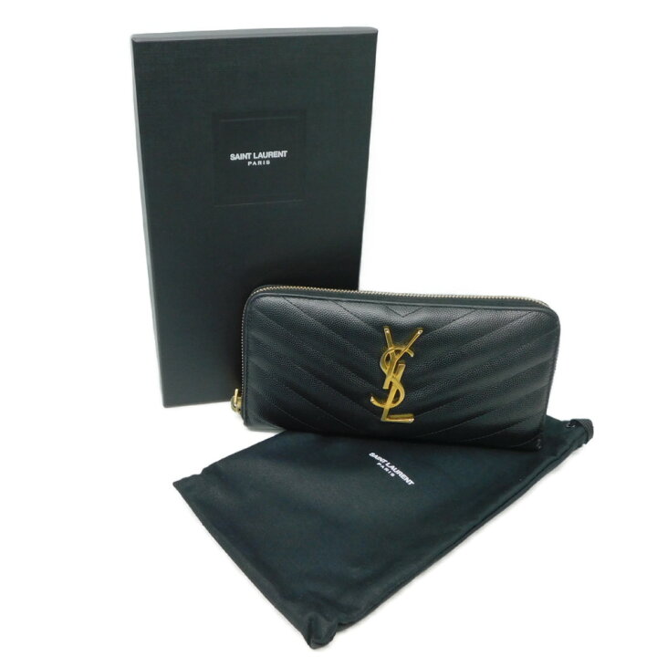 楽天市場】YVES SAINT LAURENT イヴサンローラン フルジップウォレット 