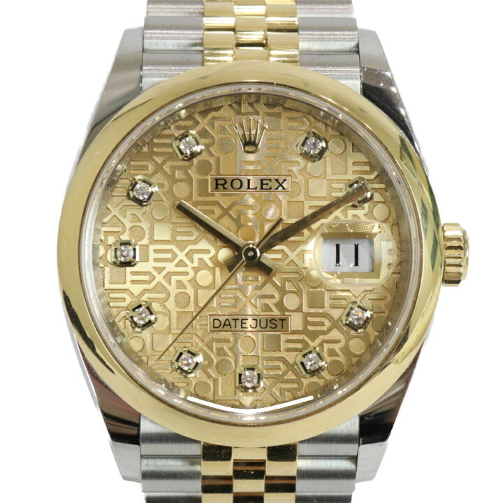 楽天市場】【ギャラ有】ROLEX ロレックス デイトジャスト36 126203G  