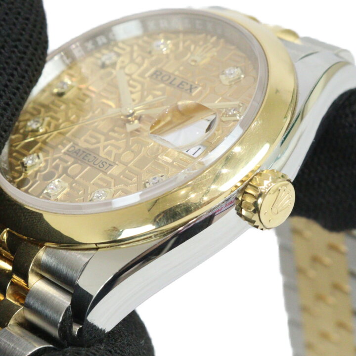 楽天市場】【ギャラ有】ROLEX ロレックス デイトジャスト36 126203G  