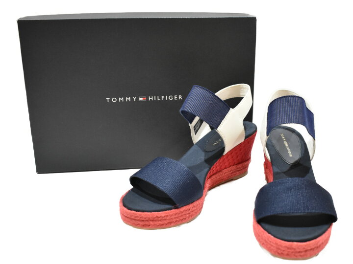 楽天市場】【箱あり】TOMMY HILFIGER トミーヒルフィガー サンダル  