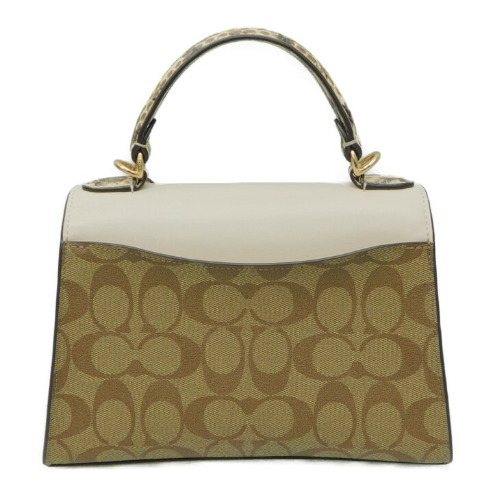 楽天市場】COACH コーチ パイソン柄 2WAYショルダーバッグ C1325  