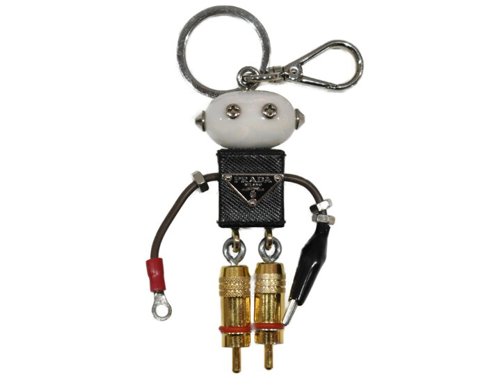 楽天市場】【箱、布袋あり】PRADA プラダ ロボットチャーム  