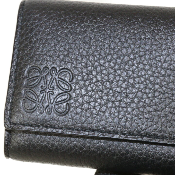 楽天市場】LOEWE ロエベ 6連キーケース ブラック系 レザー レディース  