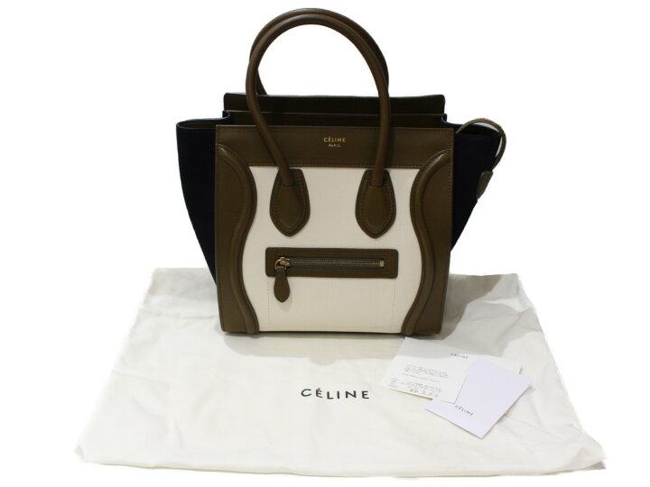 楽天市場】【布袋あり】CELINE セリーヌ ラゲージ マイクロショッパー  