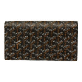 GOYARD ゴヤール RICHE2PMLTYO1CL01P 長財布 205 リシュリューウォレット 黒 ブラック系　財布　長財布　　シルバー金具　　レーディース　メンズ ユニセックス　プレゼント　ギフト　ラッピング包装可　【中古】 新居浜店