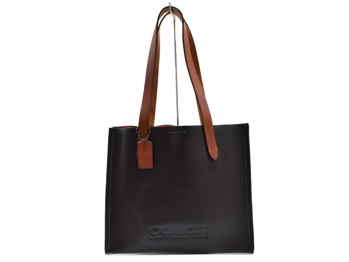 楽天市場】【布袋あり】COACH コーチ レザートートバッグ CH757 肩掛け 