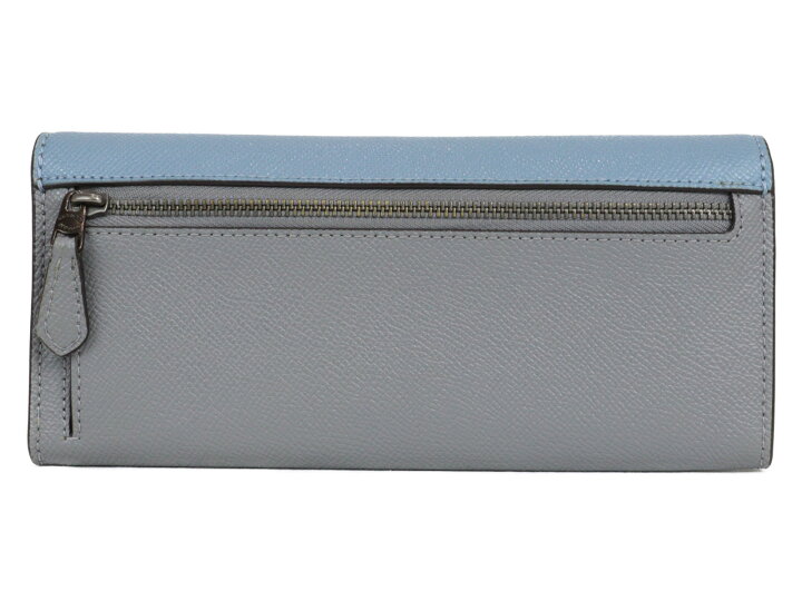 楽天市場】COACH コーチ ウィン ソフト ウォレット カラーブロック 