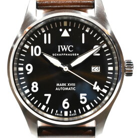 【箱・ギャラ・替えベルトあり】 IWC　アイ・ダブリュー・シーパイロットウォッチマーク18　アントワーヌドサンテグジュベリ　IW327003　革ベルト（ブラウン）　自動巻き　パワーリザーブ：約42時間　腕時計　2020年購入　メンズ【中古】松山久万ノ台店