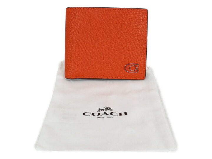 楽天市場】【布袋あり】COACH コーチ コイン ウォレット CJ883 2つ折り  