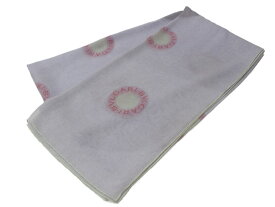 BVLGARI　ブルガリ　シフォンロングスカーフ　ストール　薄手　グレー系　シンプル　ブランド小物　レディース　ギフト　プレゼント包装可【中古】松前R56号店