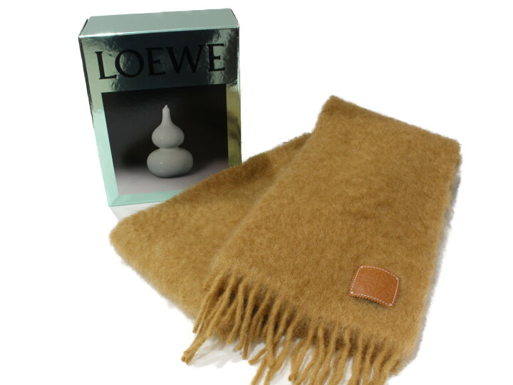 楽天市場】【箱あり】LOEWE ロエベ スカーフ モヘア&ウール F655254X01  