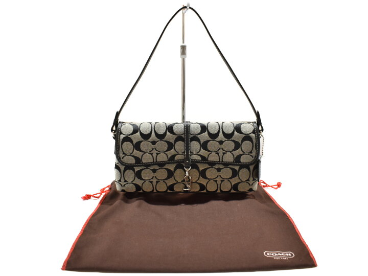 楽天市場】【布袋あり】COACH コーチ シグネチャーショルダーバッグ 