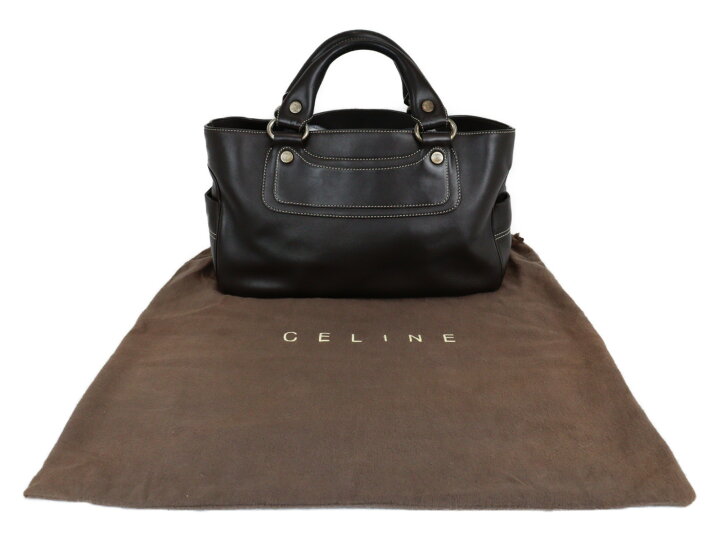 楽天市場】【布袋あり】CELINE セリーヌ ブギーバッグ ハンドバッグ 