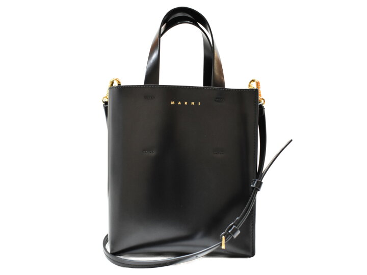 楽天市場】MARNI マルニ 2WAYショルダーバッグ ハンドバッグ レザー 