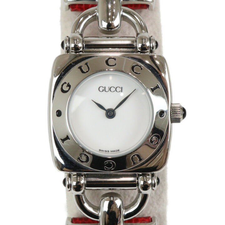 楽天市場】【電池交換済み】GUCCI グッチ ホースビット 6300L クオーツ  