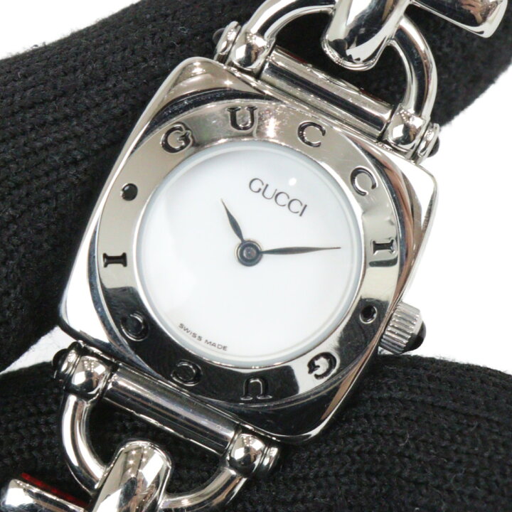 楽天市場】【電池交換済み】GUCCI グッチ ホースビット 6300L クオーツ  