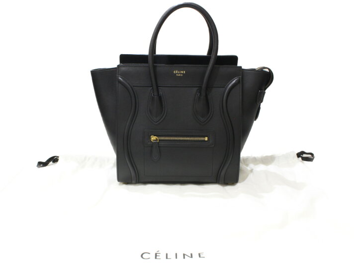 楽天市場】【布袋付】CELINE セリーヌ ラゲージ マイクロショッパー  