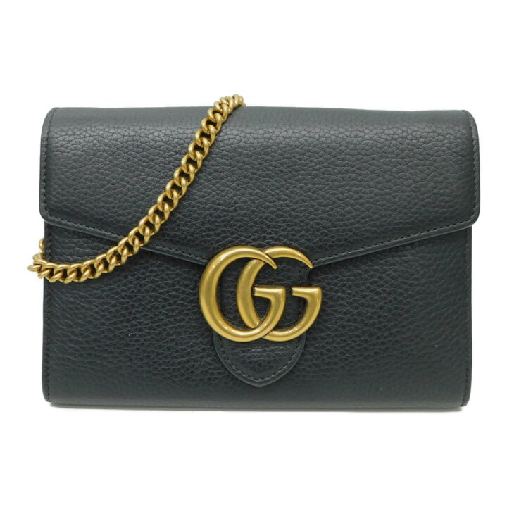 楽天市場】GUCCI グッチ GGマーモント チェーンウォレット 401232  