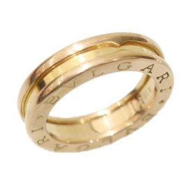 BVLGARI　ブルガリ　ビー・ゼロワン　リング　750PG　ピンクゴールド　49サイズ　9号　シンプル　指輪　ジュエリー　プレゼント包装可　【中古】松前R56号店