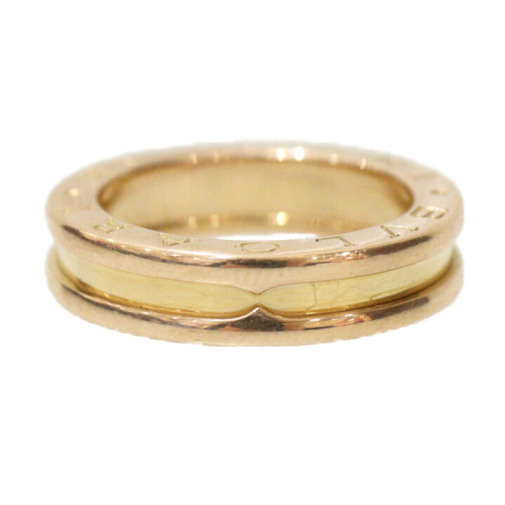 楽天市場】BVLGARI ブルガリ ビー・ゼロワン リング 750PG ピンク  
