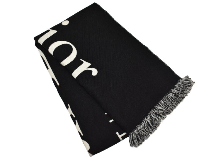 楽天市場】Christian Dior クリスチャン・ディオール ロゴマフラー 