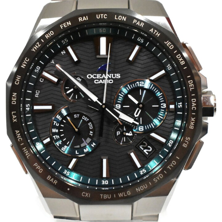 楽天市場】【箱・保証書あり】CASIO カシオオシアナス OCW-1600A-1AJF 