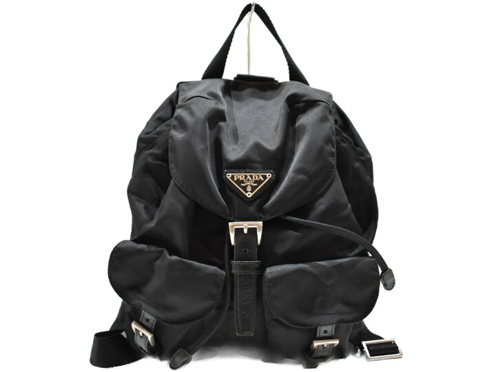 楽天市場】【ギャラあり】PRADA ナイロンバックパック B6677F ナイロン  