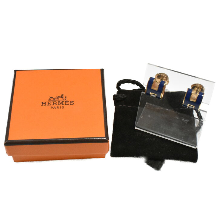 楽天市場】【箱・布袋あり】HERMES エルメス ポップアッシュピアス 