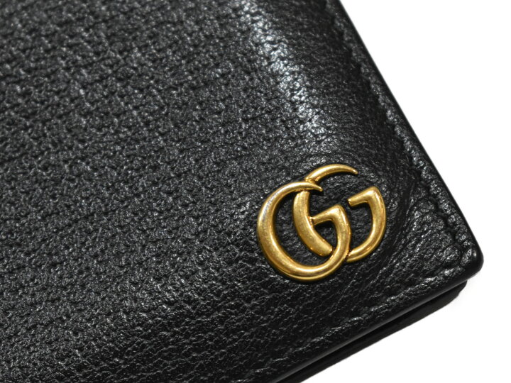 楽天市場】【箱・布袋あり】GUCCI グッチ 【GGマーモント】レザー  