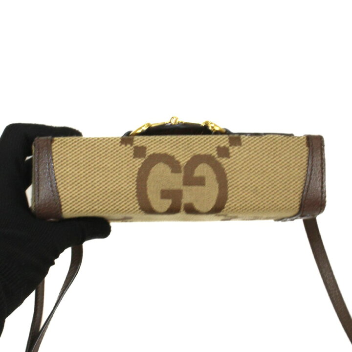 楽天市場】GUCCI グッチ ホースビット1955 ジャンボGG ミニショルダー 