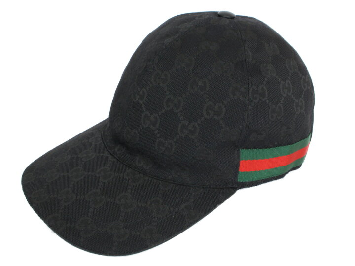 楽天市場】GUCCI グッチ GGキャンバス キャップ シェリーライン 200035 
