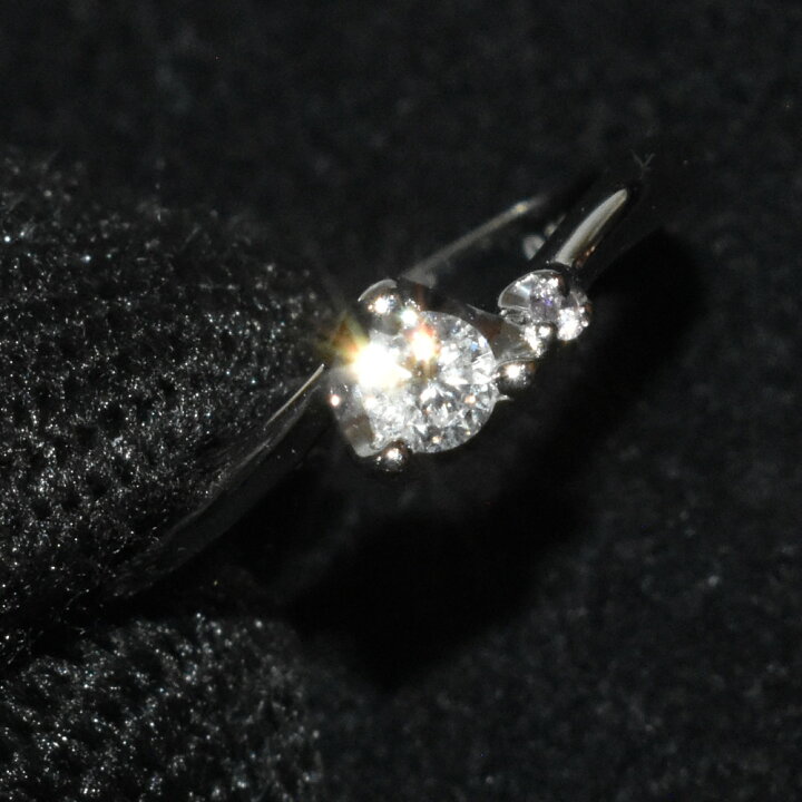 楽天市場】Pt900 ダイヤリング プラチナ ダイヤモンド 0.10ct 0.01ct 
