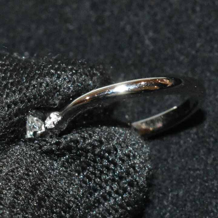 楽天市場】Pt900 ダイヤリング プラチナ ダイヤモンド 0.10ct 0.01ct 