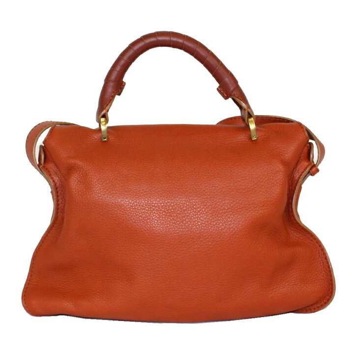 楽天市場】Chloe クロエ マーシー 2WAYバッグ オレンジ系 レザー 