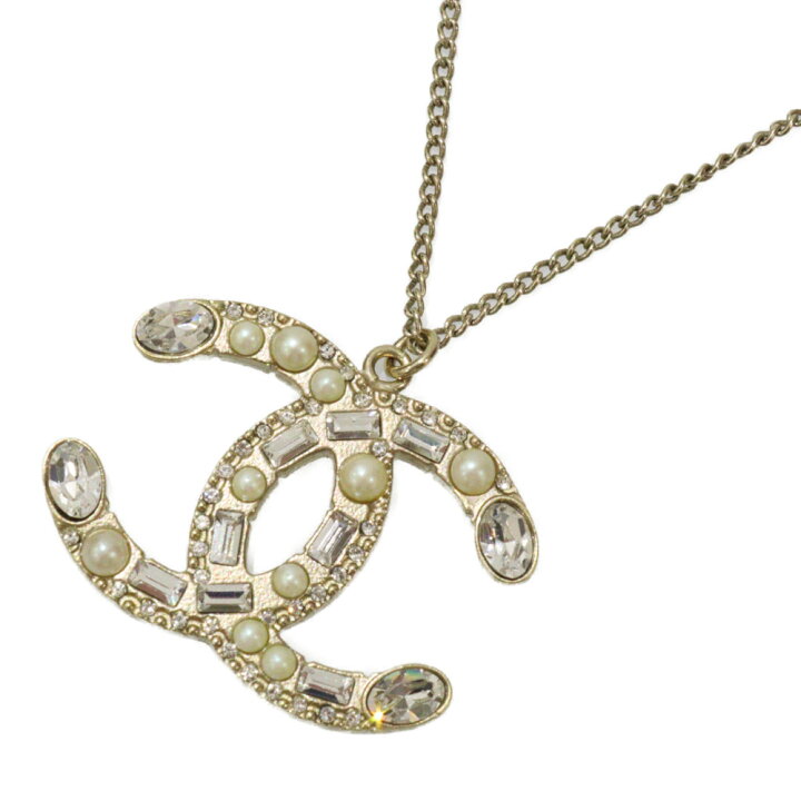 楽天市場】CHANEL シャネル ココマーク ヴィンテージ ラインストーン  